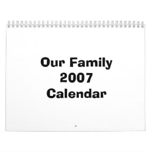 Unser Kalender der Familien-2007