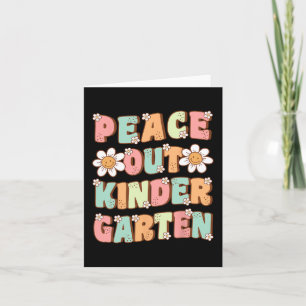 Unser Kindergarten Süßer Letzter Tag des Kindergar Karte