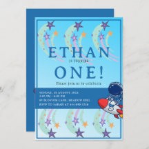 Unser kleiner Astronaut wird eins! Space Birthday