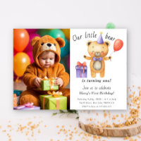 Unser kleiner Bär dreht einen Kindergeburtstag