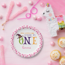 Unser kleiner Boo, der eins dreht, Halloween, 1. G Pappteller