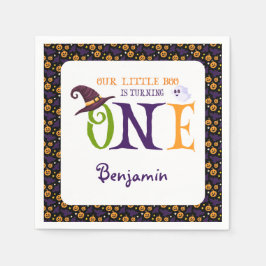 Unser kleiner Boo, der eins dreht, Halloween, 1. G Serviette