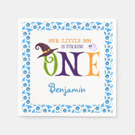 Unser kleiner Boo, der eins dreht, Halloween, 1. G Serviette