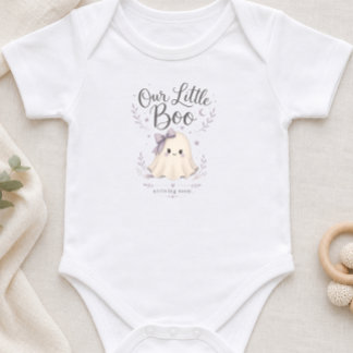 Unser kleiner Boo Halloween Schwangerschaftsankünd Baby Strampler