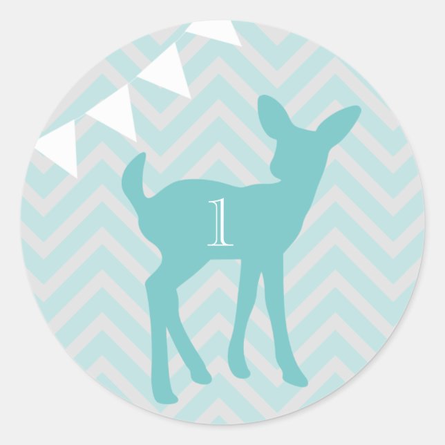 Unser kleiner Buck dreht ein Aufkleber (Vorderseite)