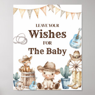 Unser kleiner Cowboy Wild West Baby will Baby Poster
