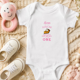 Unser kleiner Cutie Pi Tag 1. Geburtstag Baby Strampler