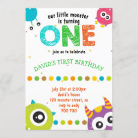 Unser kleiner Monster Baby Boy Niedlich