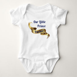 Unser kleiner Prinz Royal Personalisiert Baby Strampler