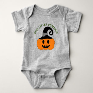 Unser kleiner Pumpkin Baby Jersey Bodysuit Baby Strampler