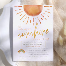 Unser kleiner Ray von Sunshine Boho Babydusche