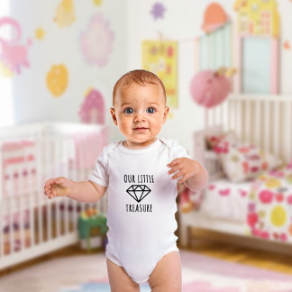 Unser kleiner Schatz. einfach Baby Strampler