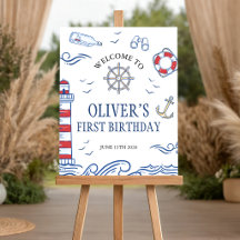 Unser kleiner Segler-Maritime 16x20 Willkommenssch