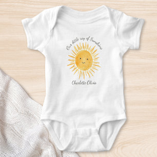 Unser kleiner Sonnenschein Baby Strampler