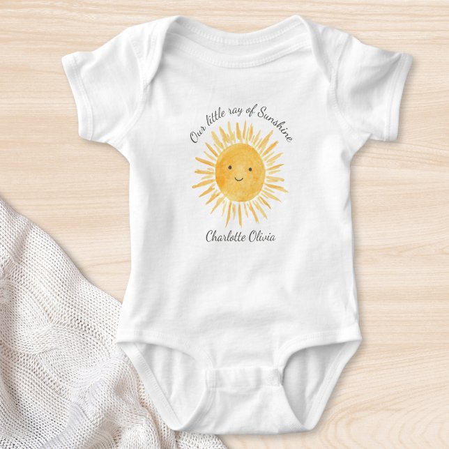 Unser kleiner Sonnenschein Baby Strampler (Von Creator hochgeladen)