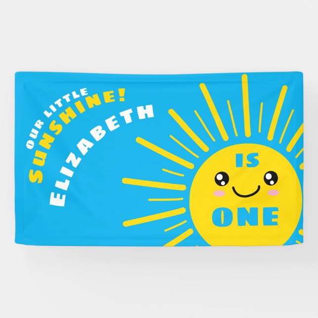 Unser kleiner Sonnenschein Banner (Horizontal)