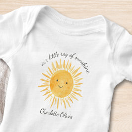 Unser kleiner Sonnensturm Niedlich Baby Strampler