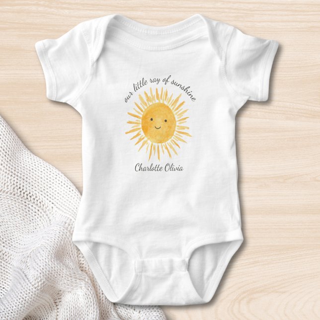 Unser kleiner Sonnensturm Niedlich Baby Strampler (Von Creator hochgeladen)