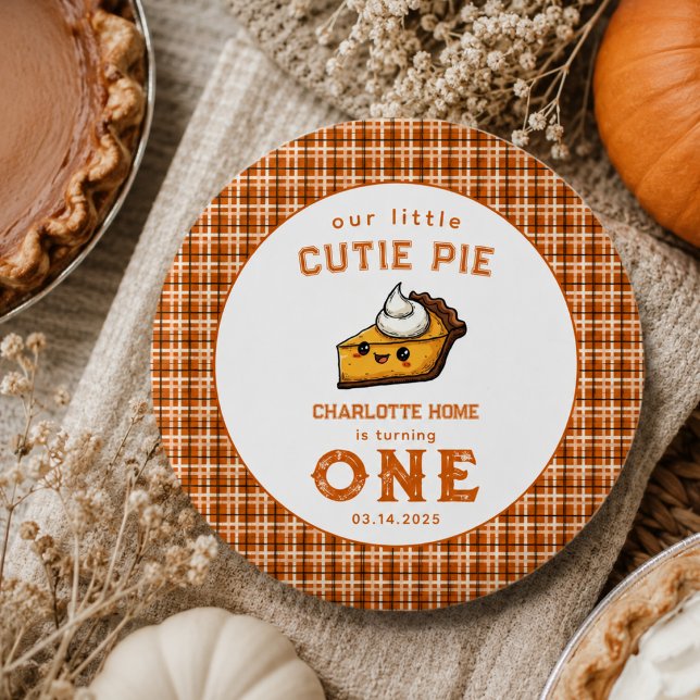 Unser kleiner Süsse Pi Tag 1. Geburtstag Button (Our Little Cutie Pi Day 1st Birthday Button)