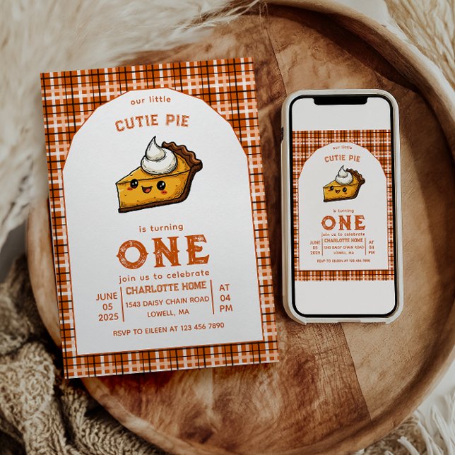 Unser kleiner Süsse Pi Tag 1. Geburtstag Einladung (Von Creator hochgeladen)