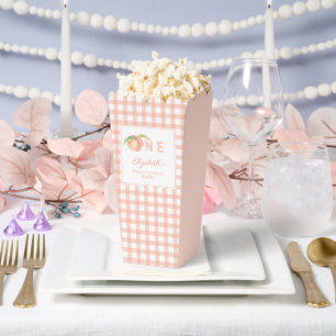 Unser kleiner süßer Pfirsich ist ein Baby erster G Geschenkschachtel