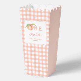 Unser kleiner süßer Pfirsich ist ein Baby erster G Geschenkschachtel