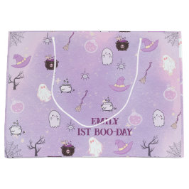 Unser kleines Boo Halloween 1. Geburtstag Große Geschenktüte