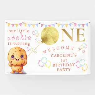 Unser kleines Cookie, das einen Niedlichen 1. Gebu Banner