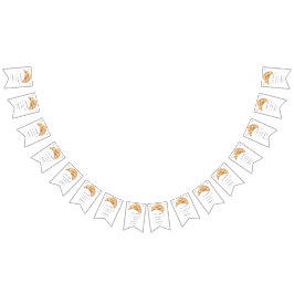 Unser kleines Croissant 1. Geburtstag Party Wimpelkette