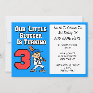 Unser kleines Gepäck dreht drei Einladung