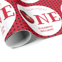 Unser kleines Ladybug-Party Geschenkpapier