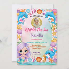 unser kleines Meerjungfrau 1. Foto Sommergeburtsta Einladung