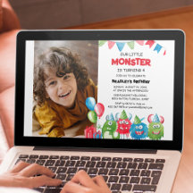 Unser kleines Monster | Foto Birthday Party