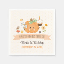 Unser kleines Pumpkin erstes Geburtstagskind