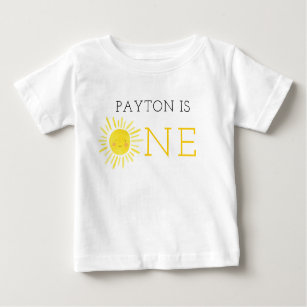 Unser kleines Sonnenschein-Erstes Geburtstagsparty Baby T-shirt
