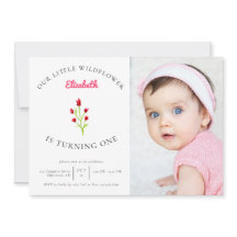 Unser kleines Wildblume 1. Geburtstag Blumenkohl-F