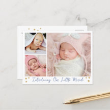 Unser kleines Wunderkind Gold Star 3 Fotos Baby