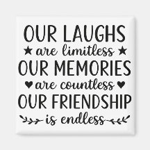 Unser Lachen ist grenzenlos Freundschaft Zitat
