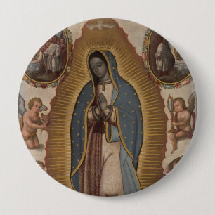 UNSER LADY DER GUADALUPE-PRAY FÜR UNS BUTTON