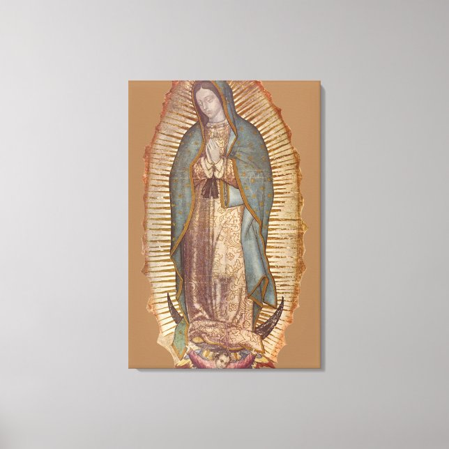 UNSER LADY GUADALUPE CANVAS DRUCKEN LEINWANDDRUCK (Vorderseite)