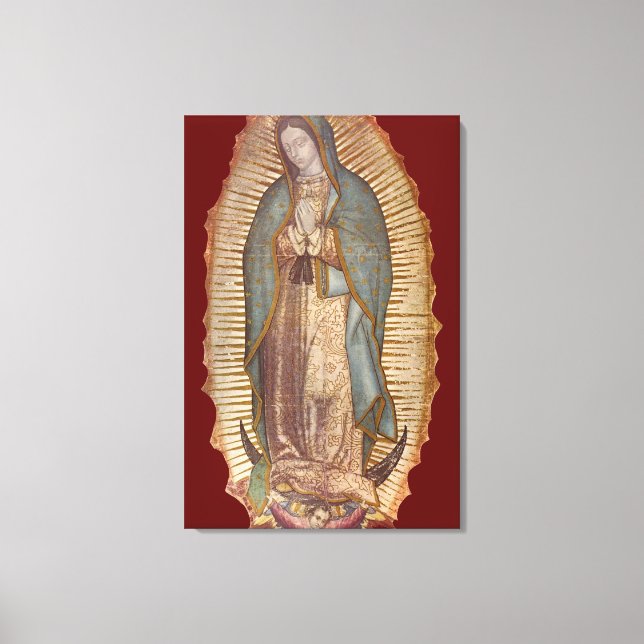 UNSER LADY GUADALUPE CANVAS DRUCKEN LEINWANDDRUCK (Vorderseite)