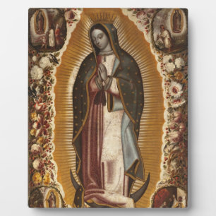 UNSER LADY GUADALUPE FOTOPLATTE