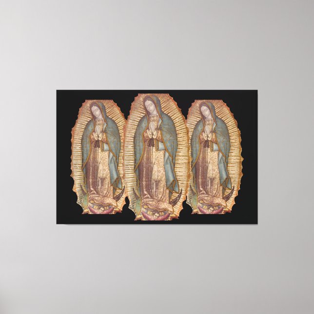 UNSER LADY GUADALUPE LEINWANDDRUCK (Vorderseite)