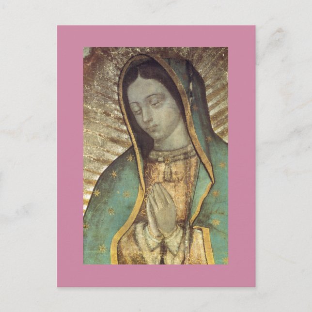 UNSER LADY GUADALUPE POSTKARTE (Vorderseite)