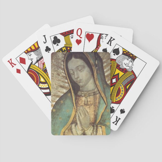 UNSER LADY GUADALUPE SPIELKARTEN (Rückseite)