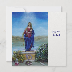 UNSER LADY OF LIGHT Madonna of Immaculate Concepti Einladung