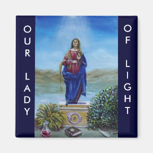 UNSER LADY OF LIGHT Madonna of Immaculate Concepti Magnet