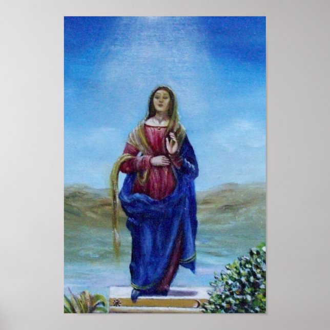 UNSER LADY OF LIGHT Madonna of Immaculate Concepti Poster (Vorne)