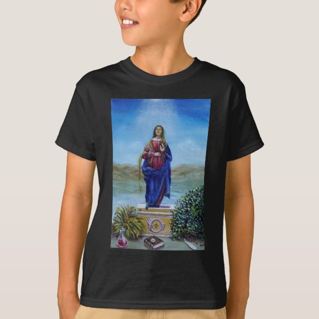 UNSER LADY OF LIGHT Madonna of Immaculate Concepti T-Shirt (Vorderseite)