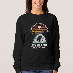 Unser Lager Unsere Regeln Los Alamos Camping New M Sweatshirt